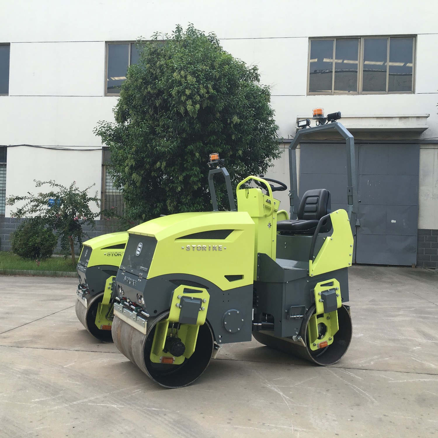 驾乘式2吨压路机冬季保养小细节一定要知道